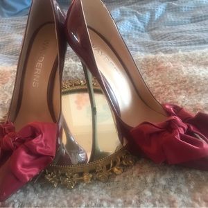 Beautiful patent stilettos